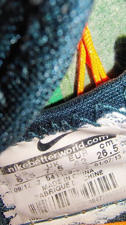 Nike LeBron 10 Atomic Teal White Orange Sneakers Urban Streetwear Mens Sz 8.5 main image 11
